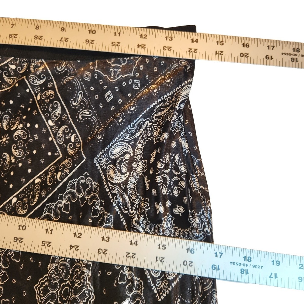 Rails‎ Womens Medium Midi Skirt  Black Festival Flowy Boho Whimsigoth NEW NWT - Picture 5 of 16
